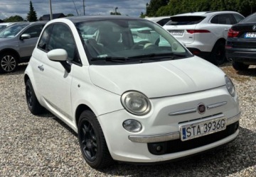 Fiat 500 II Hatchback 3d 1.3 TD 75KM 2008 Fiat 500 2008 r. 1.2 Diesel 75KM, zdjęcie 7