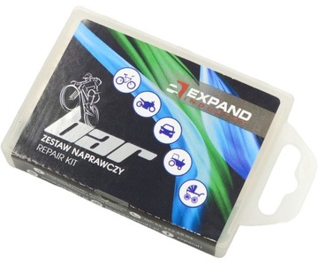 Набор ремонтных заплаток и клея для трубок