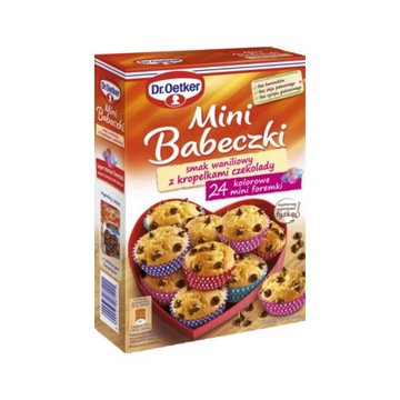 Mini Babeczki Waniliowe 250g Dr.Oetker
