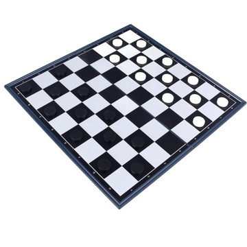 Набор магнитных шахмат 3 в 1, портативная складная пластиковая шахматная доска в