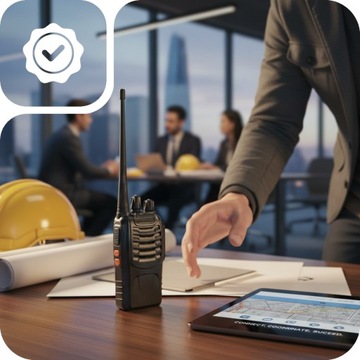 KRÓTKOFALÓWKA WALKIE TALKIE RADIOTELEFON BAOFENG BF-888S DUŻY ZASIĘG 1 SZT