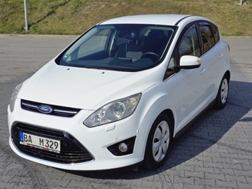 Ford C-MAX II Minivan 1.0 EcoBoost 125KM 2013 Ford C-MAX 1,0 Ecoboost Zadbany Klimatronik Benzyna 125KM, zdjęcie 2