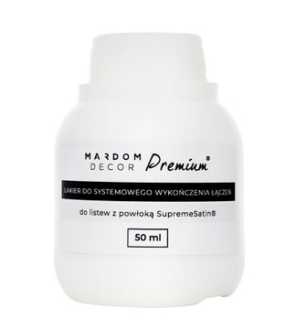 LAKIER BIAŁY DO ŁĄCZEŃ listew Premium Mardom Decor