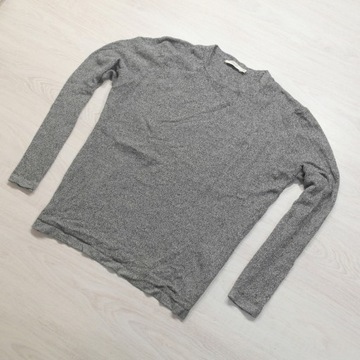 JACK & JONES _ FIRMOWY CIEPŁY SWETER Z LOGO _ XXL