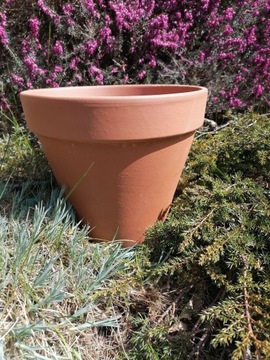 ITA VASO Глиняный горшок для цветов 13 см терракота Polnix