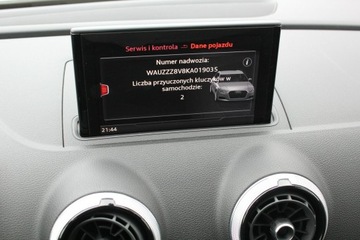 Audi A3 8V Sportback 5d Facelifting 1.5 TFSI 150KM 2018 Audi A3 Wersja SPORT S-Tronic Salon Polska GWARANCJA RAPORT SelectCar FV23%, zdjęcie 29