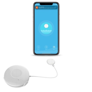 Inteligentny Czujnik Zalania Okrągły NEO TUYA WiFi