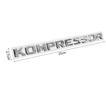 Эмблема значка COMPRESSOR CHROME 3D Super OLSZTYN