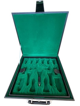 Роскошный набор шахматных фигур ROOGU Royal 4,5 дюйма, деревянный чемодан PADAUK Индия