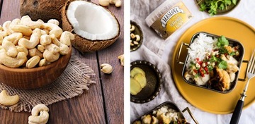 MASŁO ORZECHOWE MASLOVE ZESTAW MIGDAŁ KOKOS KREM