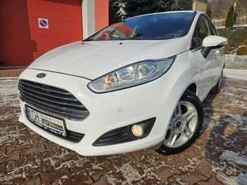 Ford Fiesta VII Hatchback 3d Facelifting 1.0 EcoBoost 125KM 2015 Ford Fiesta Led, Navi,Klimatronik, Grzane Fotele,, zdjęcie 1