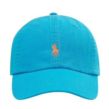 Czapka z daszkiem POLO RALPH LAUREN niebieska z logo