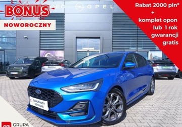 Ford Focus IV Hatchback Facelifting 1.0 EcoBoost 125KM 2024 Ford Focus 1.0 Ecoboost Hybrid 125KM ST-Line X Salon PL VAT 23 Gwarancja, zdjęcie 1