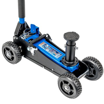 Podnośnik Samochodowy Lewarek Hydrauliczny Żaba 2t OFF-ROAD DUŻE KOŁA