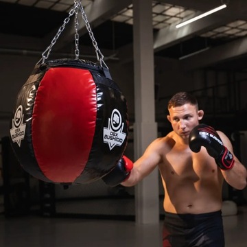 XXL ТЯЖЕЛАЯ БОКСЕРСКАЯ ГРУША - 30 КГ ДЛЯ ТРЕНИРОВОК ПО БОКСУ DBX BUSHIDO