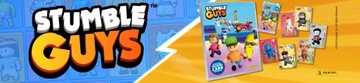 Стартовый набор карточных альбомов Stumble Guys в пакетиках Panini ограниченного выпуска