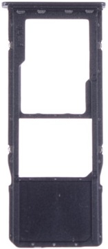 Оригинальный лоток для SIM-карты Samsung A50 - черный