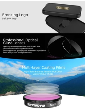 ФИЛЬТР ДЛЯ ОБЪЕКТИВОВ CPL/ND8/ND16 ДЛЯ INSTA360 GO3/GO2