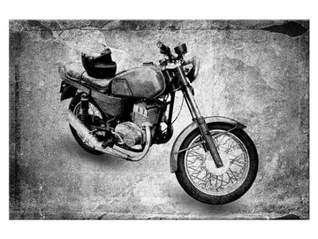 Obraz na ścianęMotoryzacja Motocykl 120x80 klasyk