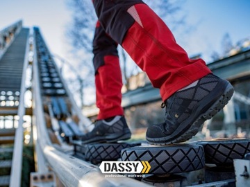Брюки рабочие мужские Dassy Flux 64 серые