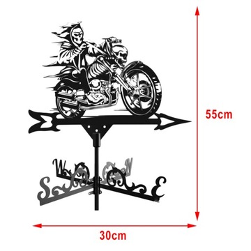 Садовый флюгер возле дома Флюгер на крыше Ретро Индикатор ветра на ферме