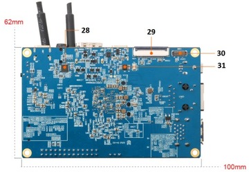 Микрокомпьютер Orange Pi 5B 16 ГБ HDMI 8K DDR4 USB RK3588S + флэш-память eMMC 256 ГБ