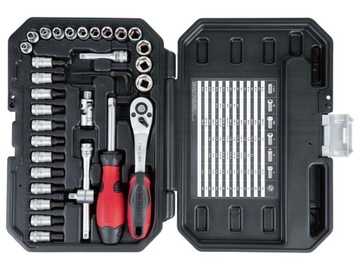 Набор инструментов и торцевых ключей, 36 шт. Parkside 36 шт.