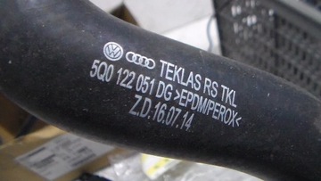 VW GOLF VII WAZ TRUBKA VODY 5Q0122051DG