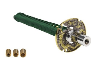 HLAVICE PÁKY ŘAZENÍ SAMURAI ZELENÁ 26CM