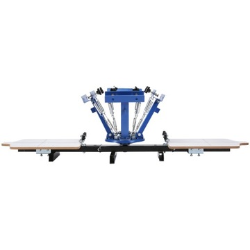 Руководство по эксплуатации машины для трафаретной печати. ​​4-цветный трафаретный принтер с 2 станциями, 54x45x1,5 см.