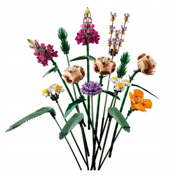 Лего Букет цветов - Букет цветов в вазе