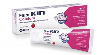 KIN FLUOR CALCIUM PASTA PRZECIW PRÓCHNICY FLUORKIN 1450 ppm