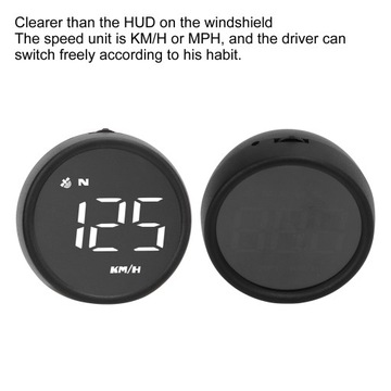 Автомобильный спидометр Крупные шрифты