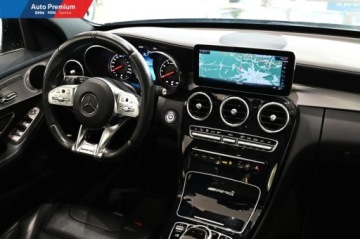 Mercedes Klasa C W205 Kombi AMG Facelift 4.0 63 476KM 2019 Mercedes-Benz Klasa C Reflektory LED DynamicOswietlenie AmbienteOgrzewana, zdjęcie 13