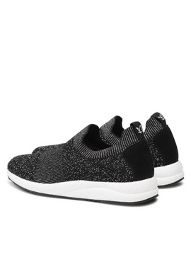 CAPRICE Sneakersy 9-24703-28 Black Knit 035