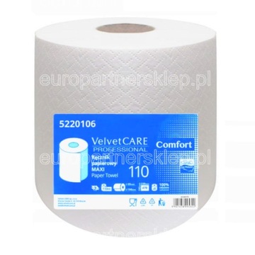 RĘCZNIKI PAPIEROWE Velvet MAXI 1x110m|2w|celuloza*