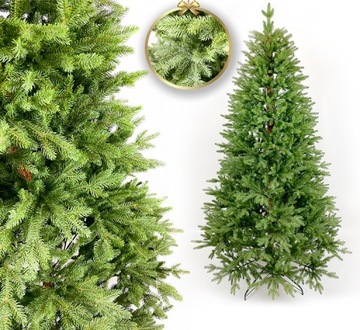 CHOINKA SZTUCZNA PREMIUM ŚWIERK ALPEJSKI 100% PE 300 CM