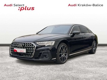 Audi A8 D5 Sedan Facelifting 4.0 60 TFSI 460KM 2023 Audi A8 Long V8 TFSI Noktowizor szklany dach 4x Masaze BO-Advanced Gwaranc