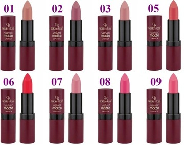 Матовая помада Golden Rose Velvet Matte Lipstick