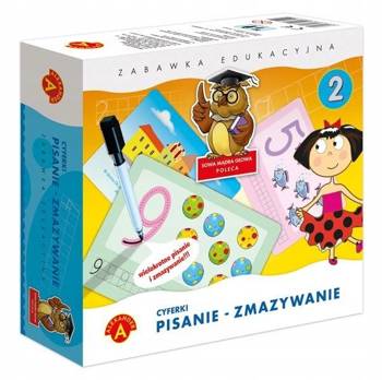 Sowa Mądra Głowa Pisanie-zmazywanie Cyferki