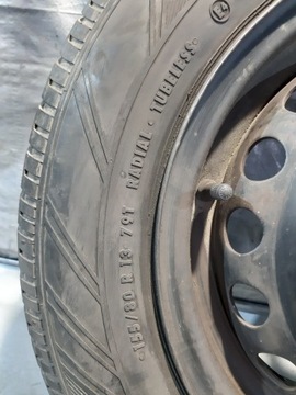 ЗАПАСНОЕ КОЛЕСО OPEL 4x100 5J ET49 R13 155/80 АМЕРИКА LA866