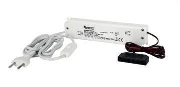 Zestaw zasilający z rozdzielaczem AMP-6pkt ZASILACZ 20W do oświetlenia LED