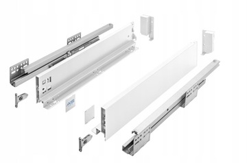SZUFLADA AXIS PRO PUSH OPEN NISKA 400 H86 BIAŁA