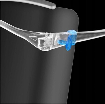 ЗАЩИТНАЯ МАСКА, КОЗЫРОК С ОЧКАМИ