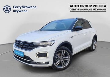 Volkswagen T-Roc I SUV 1.5 TSI ACT 150KM 2021 Volkswagen T-Roc Premium R-LINE, FV 23, ACC, Kamera, GPS, Podgrzewane fote