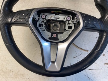 MERCEDES W204 КОЖАНЫЙ РУЛЬ МНОГОФУНКЦИОНАЛЬНЫЙ