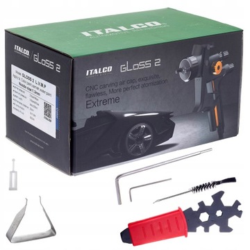 Pistolet Lakierniczy GLOSS 2 HVLP ITALCO 1,4mm Zbiornik 600ml