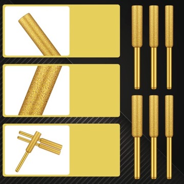 Набор напильников для заточки бензопилы, 3 размера, 4 мм, 4,8 мм, 5,5 мм, 15 шт.