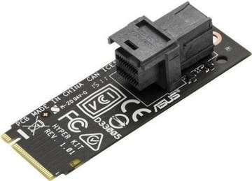 Adapter M.2 do Mini SAS HD Hyper Kit Asus x 10 sztuk