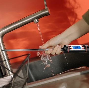 ЦИФРОВОЙ КУХОННЫЙ ТЕРМОМЕТР С ЭЛЕКТРИЧЕСКИМ ЗОНДОМ ДЛЯ ГРИЛЯ ВИНО МЯСО ВОДА